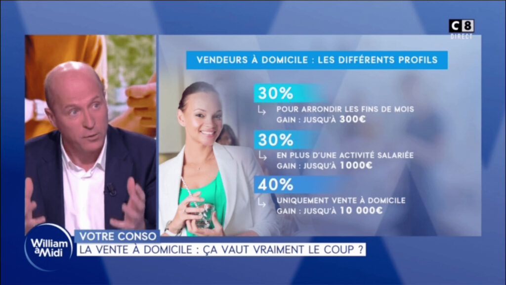 La vente à domicile : Ca vaut vraiment le coup? / William A Midi